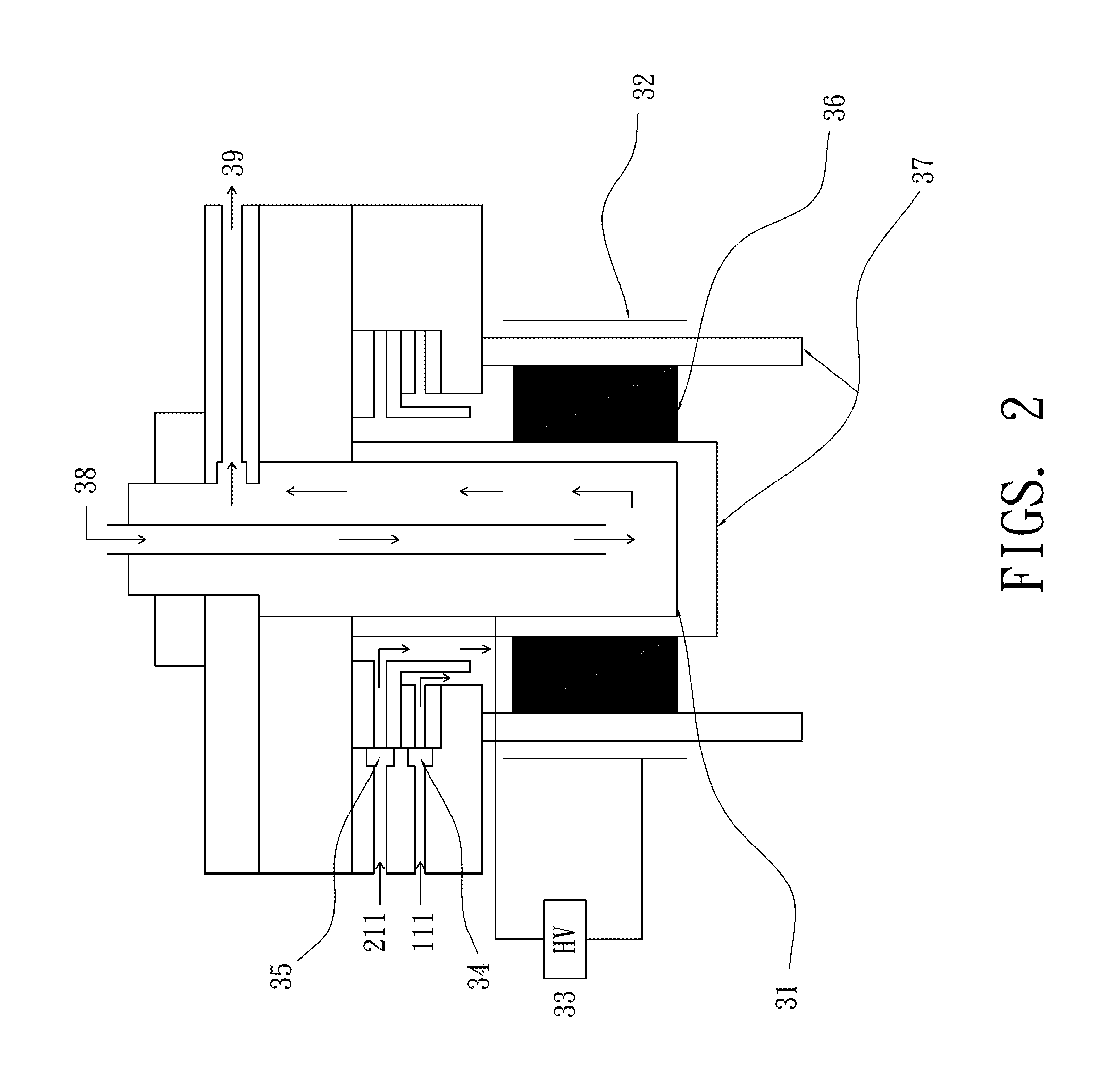 Normal-Pressure Plasma-Based Apparatus for Processing Waste Water by Mixing the Waste Water with Working Gas