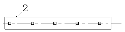 Spliced seam reinforcing parts of comprehensive pipe rack formworks