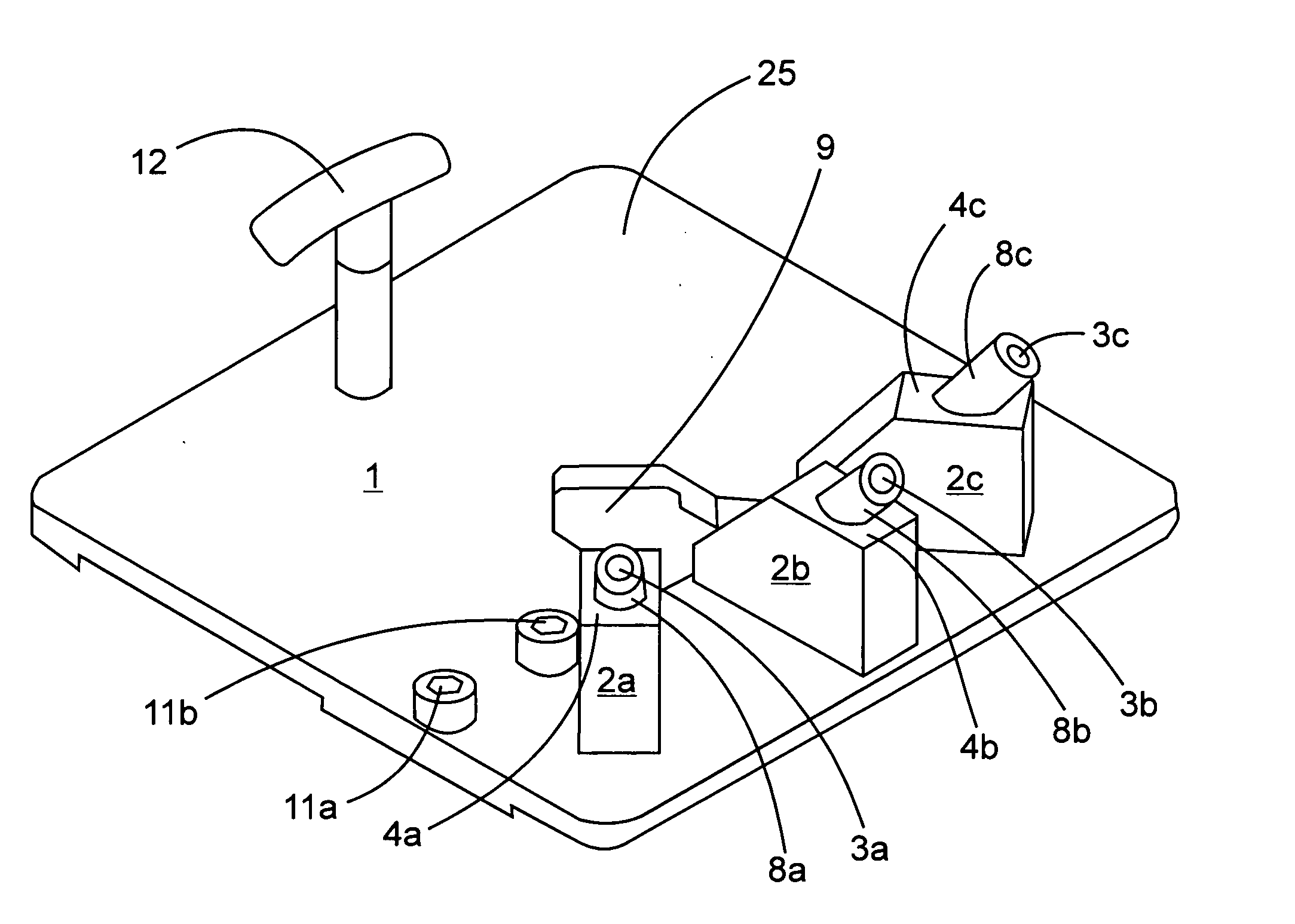 Device and method for fastening structural members