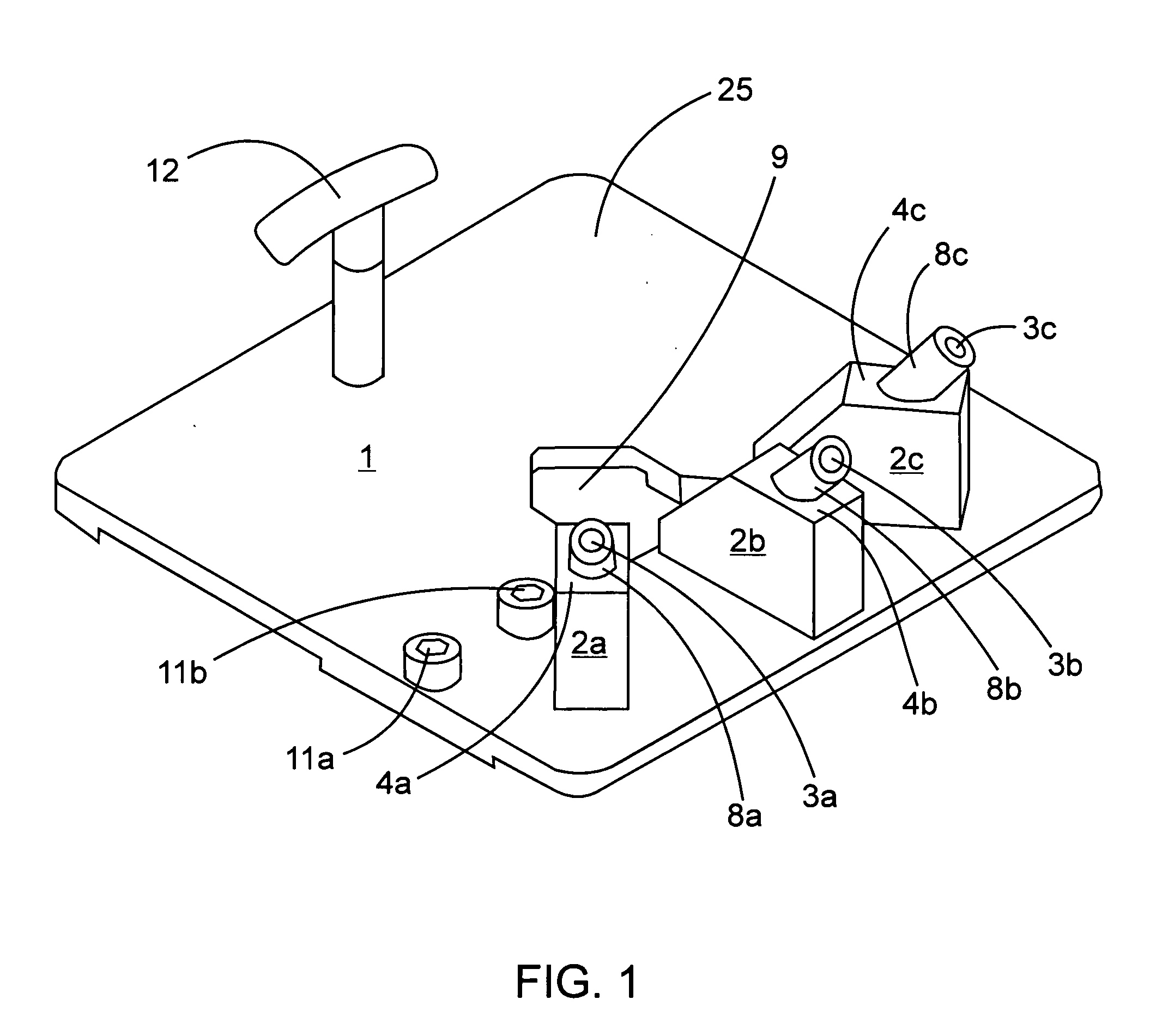 Device and method for fastening structural members