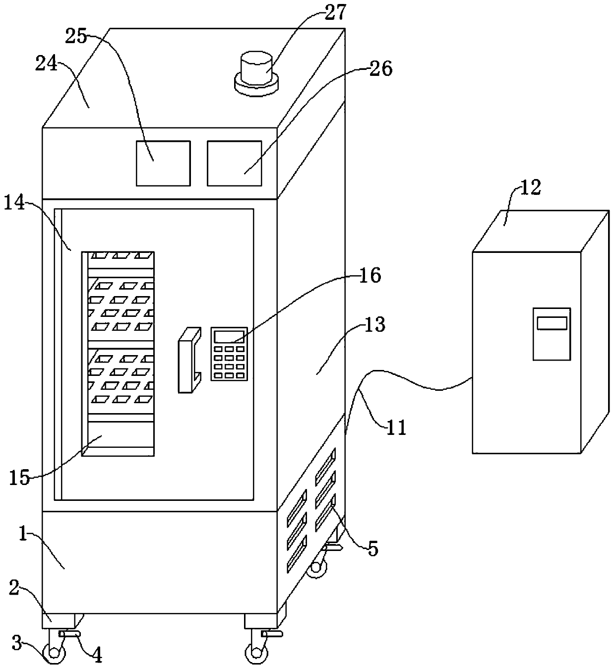 Blood storage method and device