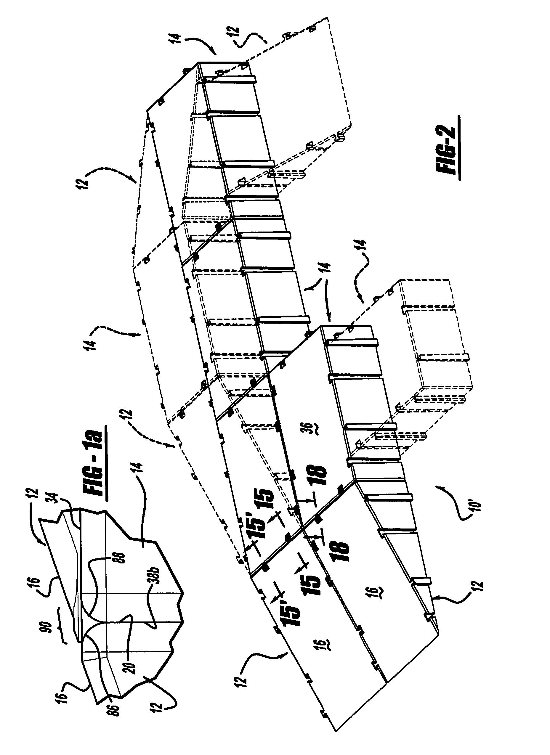 Variable ramp assemblies and system therefor