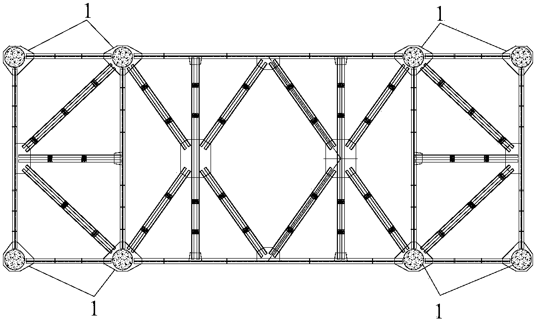 Arching method for a concrete arch bridge