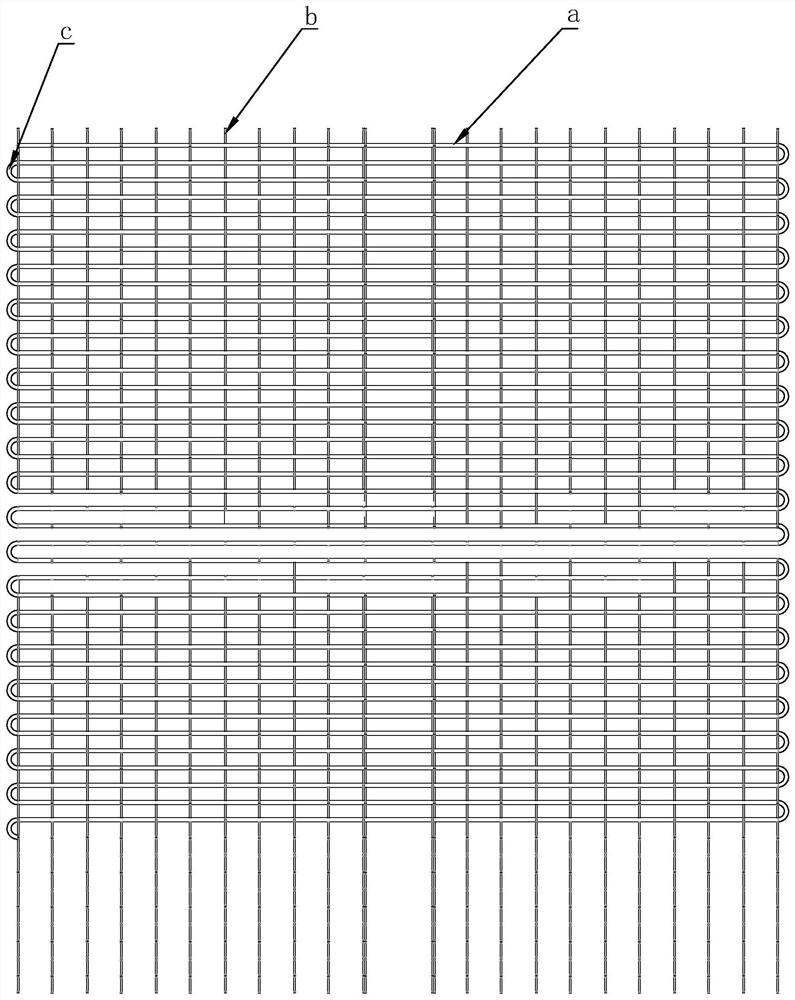Lead mesh grid for lead storage battery and preparation method of lead mesh grid