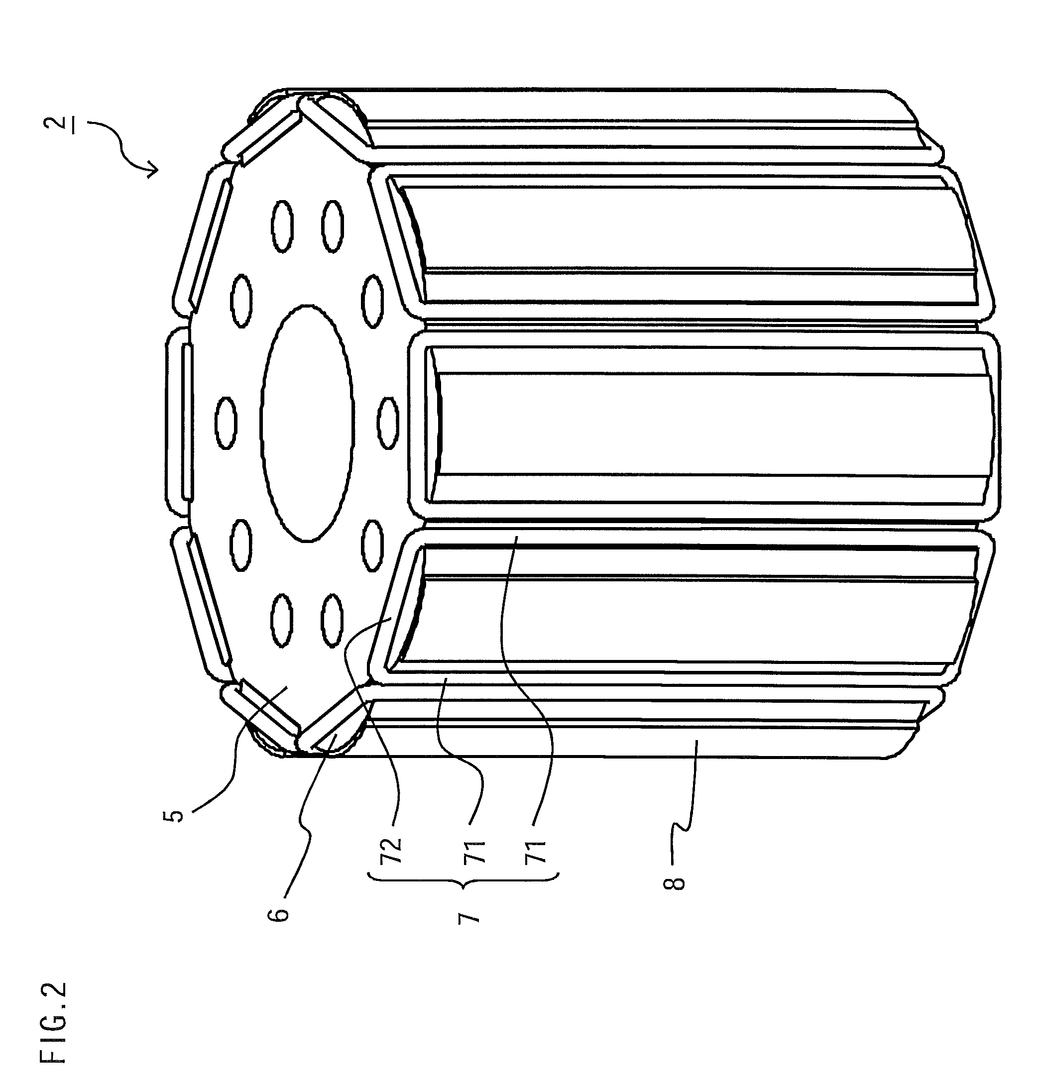 Rotor of permanent magnet rotary machine and manufacturing method of rotor