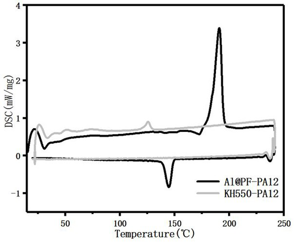 Nylon 12 composite material for MJR3D printing and preparation method thereof