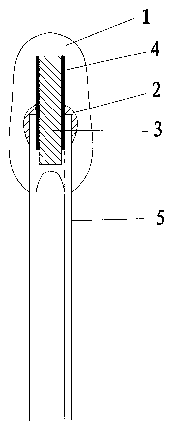 Disk ceramic dielectric capacitor with vacuum sputtered multilayer metal electrode, and preparation method thereof