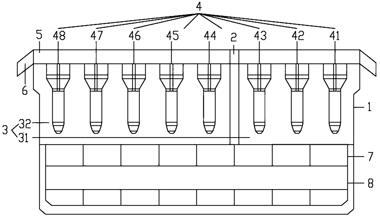 Microcolumn agglutination anti-human globulin detection card