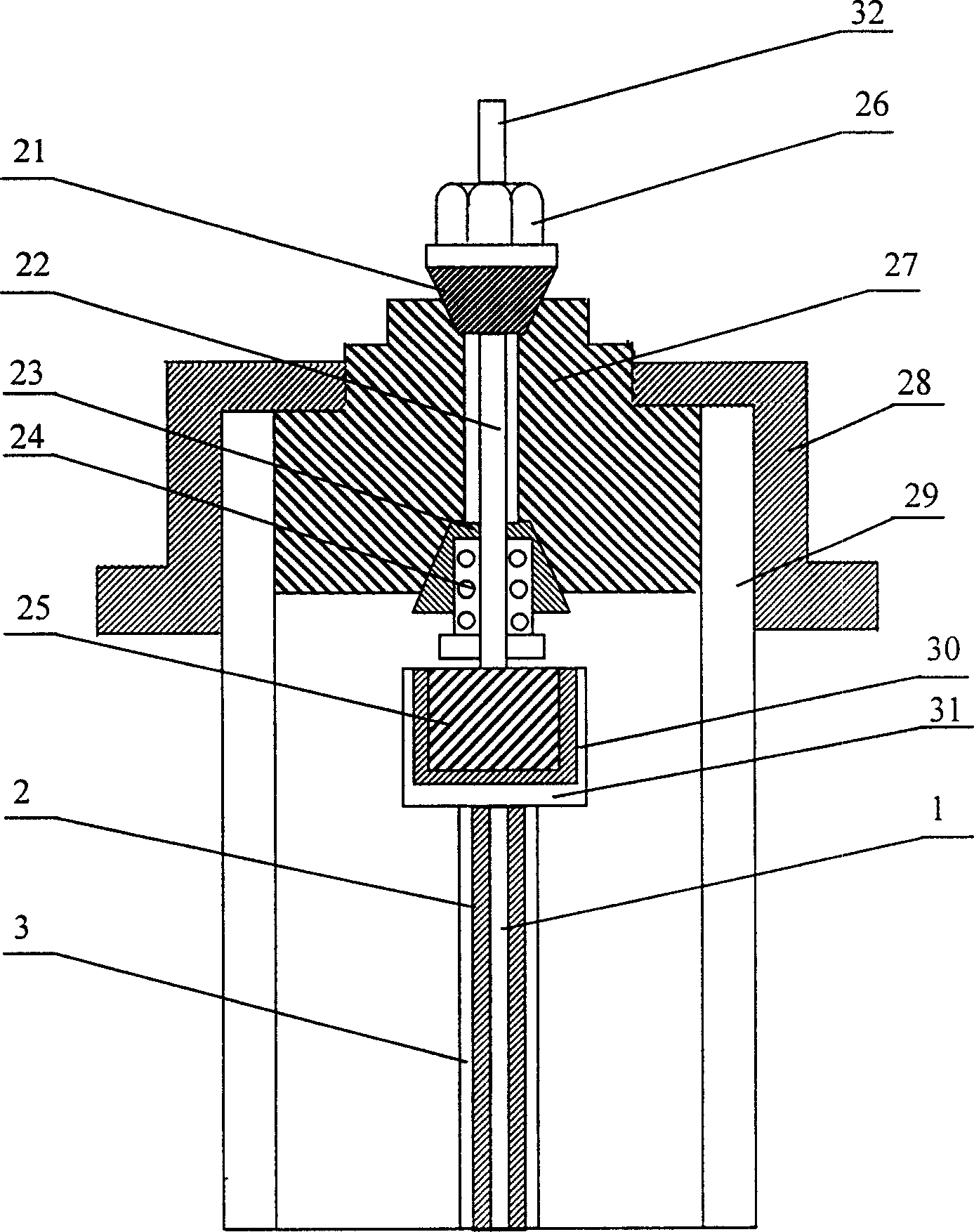 Dynamic high-temperature and pressure electro-chemical measurement experimental device