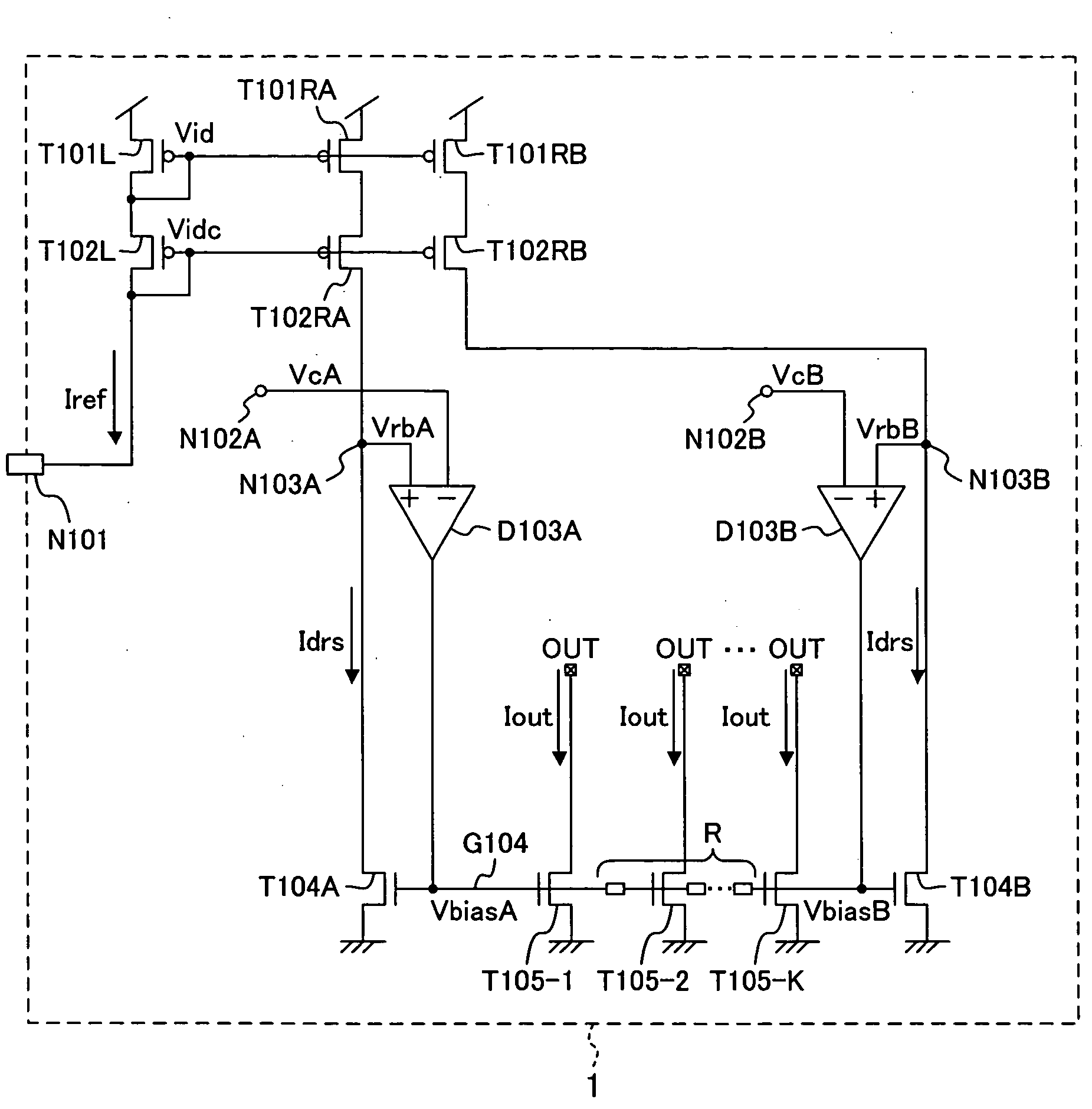 Current driver, data driver, and display device