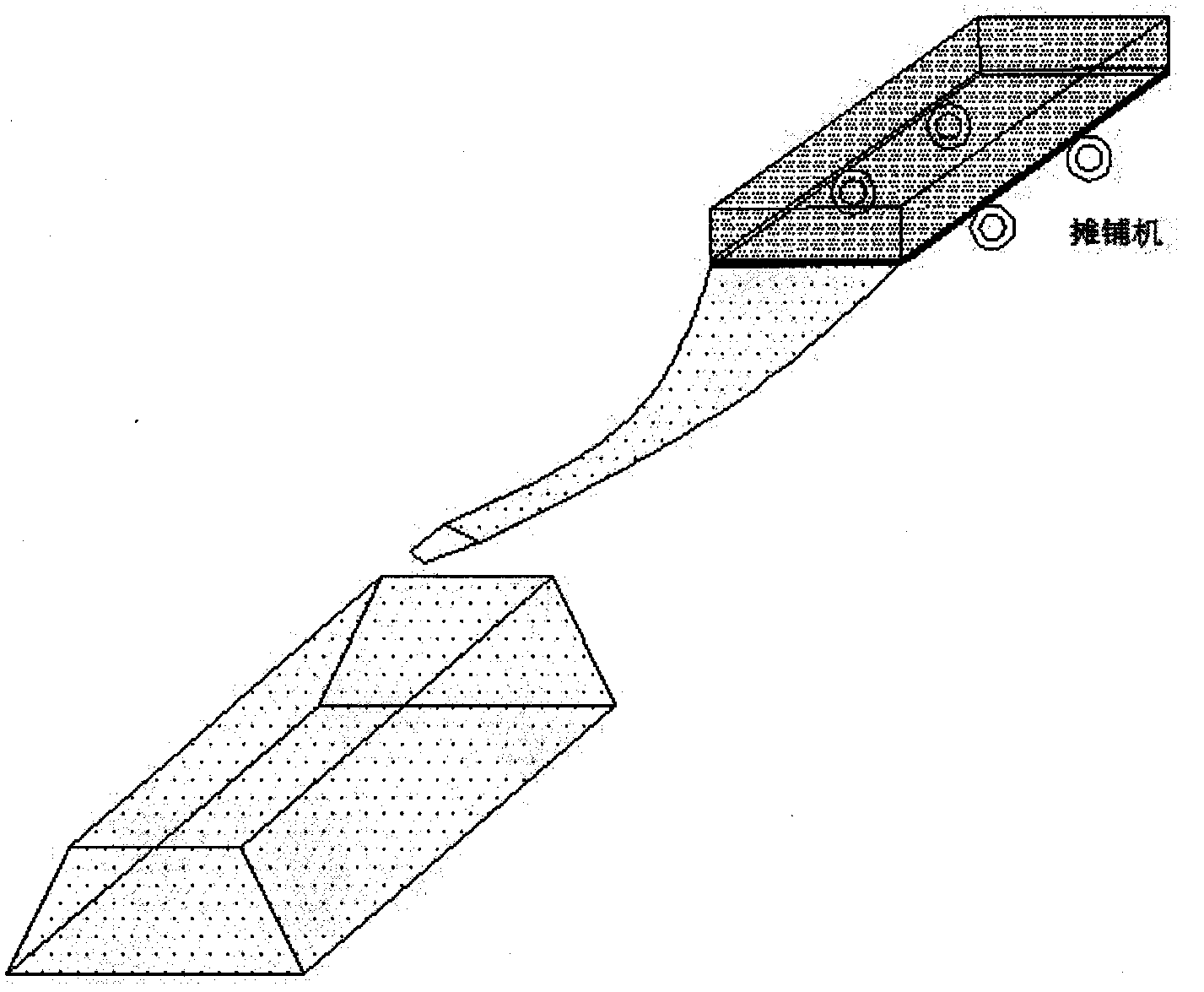 Method for improving heavy haul railway subgrade by use of fiber-reinforced stabilized soil