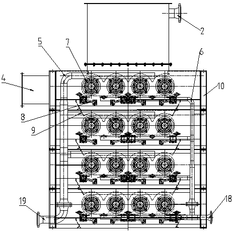 Granulating machine for sludge drying