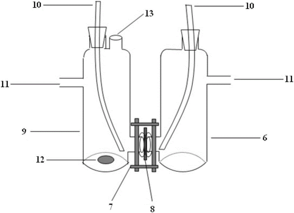 Evaluation device and evaluation method an electrocatalyst property used for a solid polymer electrolyte fuel cell and water electrolysis