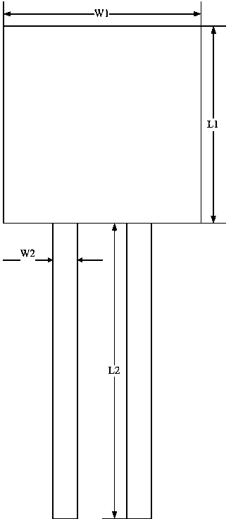 A dual frequency narrowband bandpass filter