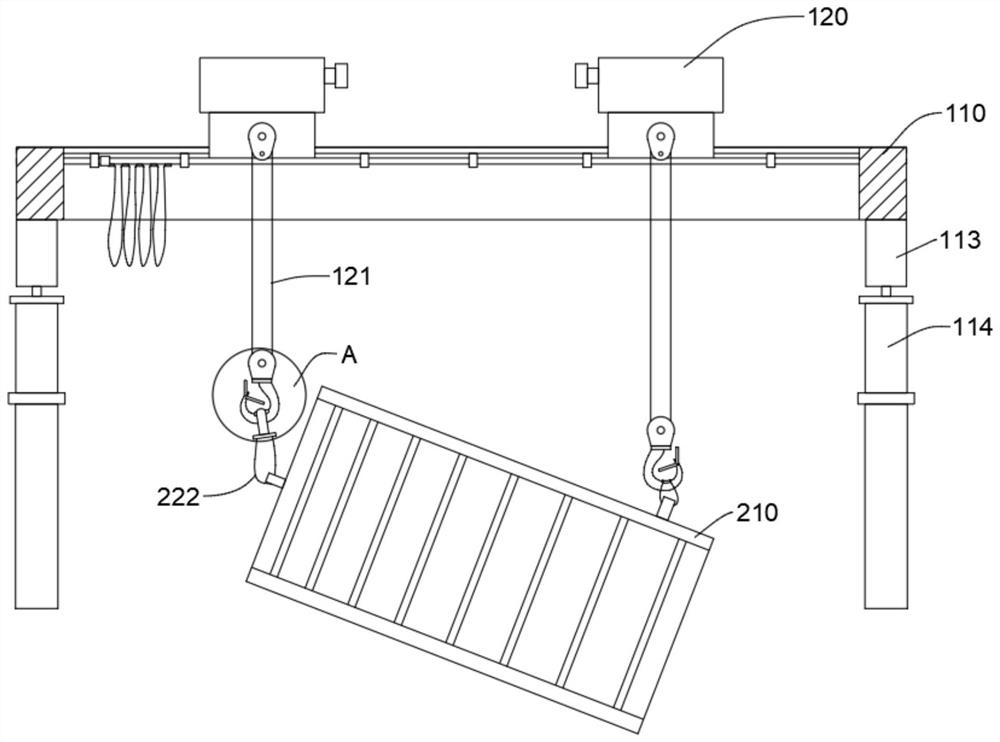 Safe and efficient unloading container