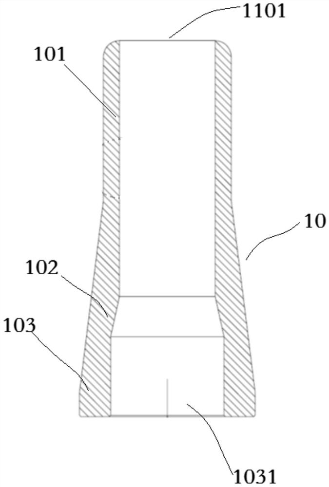 Method for manufacturing selective welding nozzle, selective welding nozzle and selective welding assembly