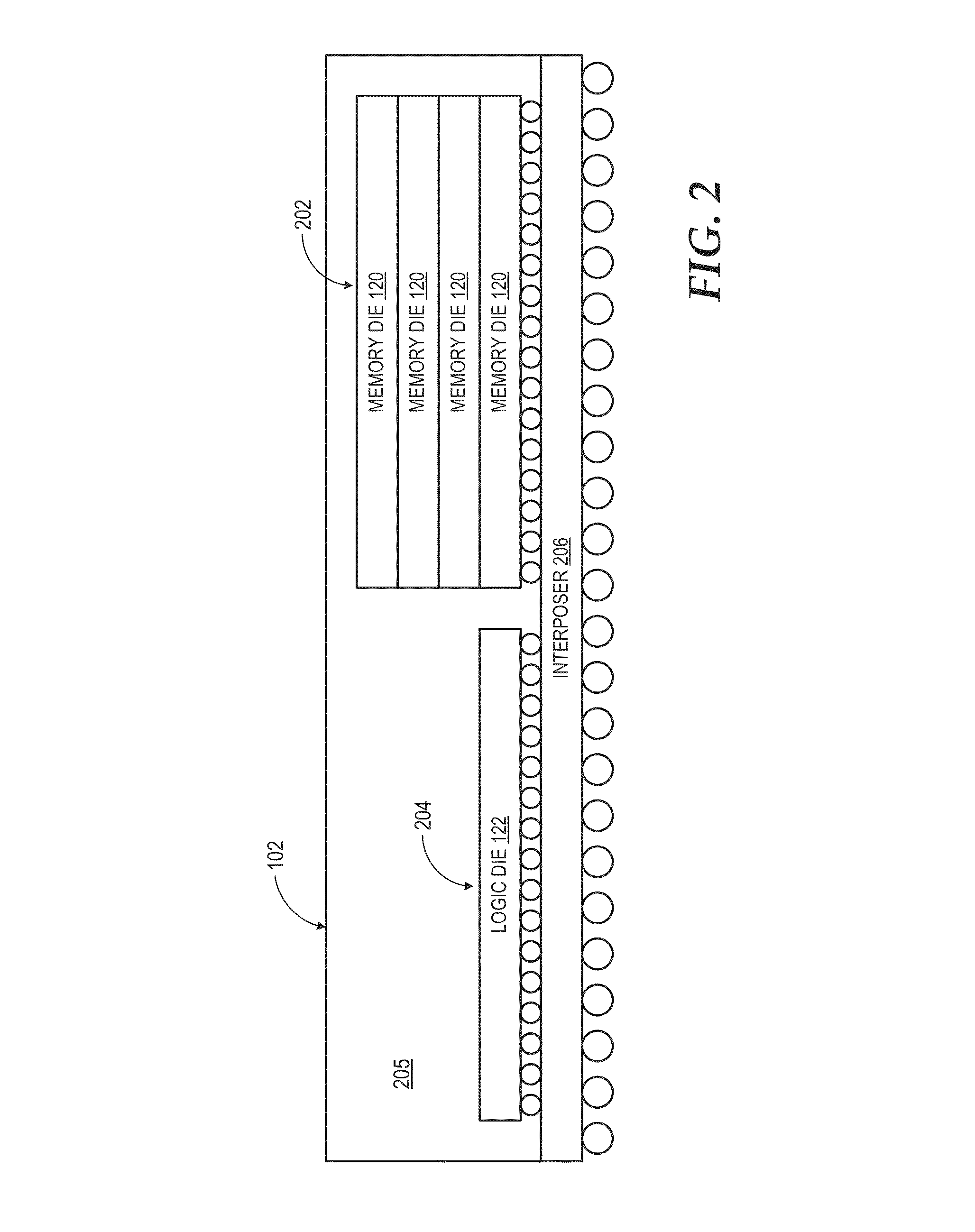 Die-stacked memory device with reconfigurable logic