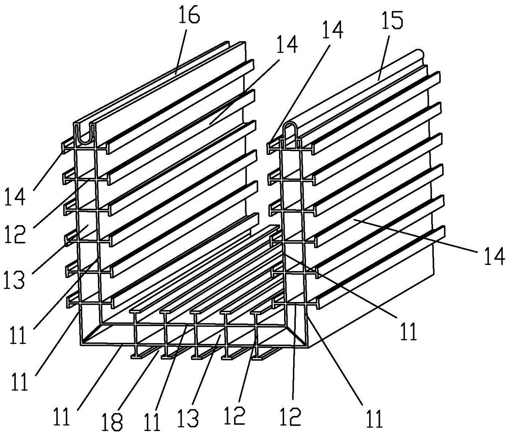 Buckle plate and sound insulation and heat insulation structure utilizing same for building