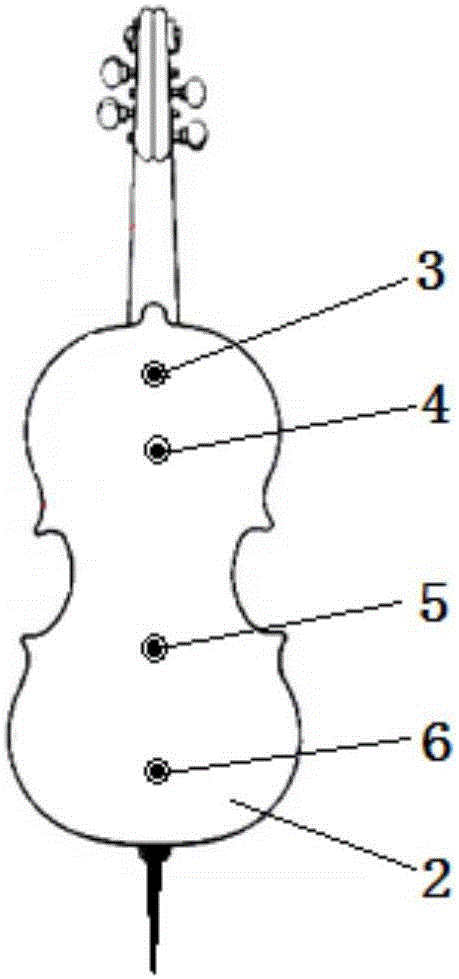 Acoustic evaluation method for cello resonator based on impedance technology, and experiment device