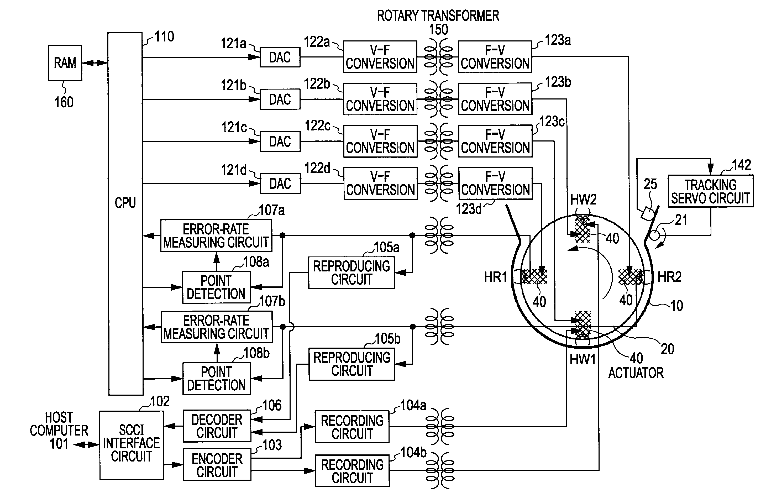 Helical-scan-type magnetic tape recording and reproducing apparatus and magnetic tape recording and reproducing method