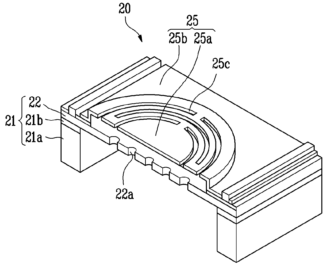 Condenser microphone having flexure hinge diaphragm and method of manufacturing the same