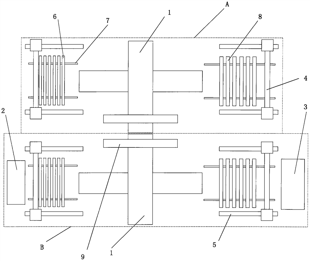 A drill pipe and casing storage system