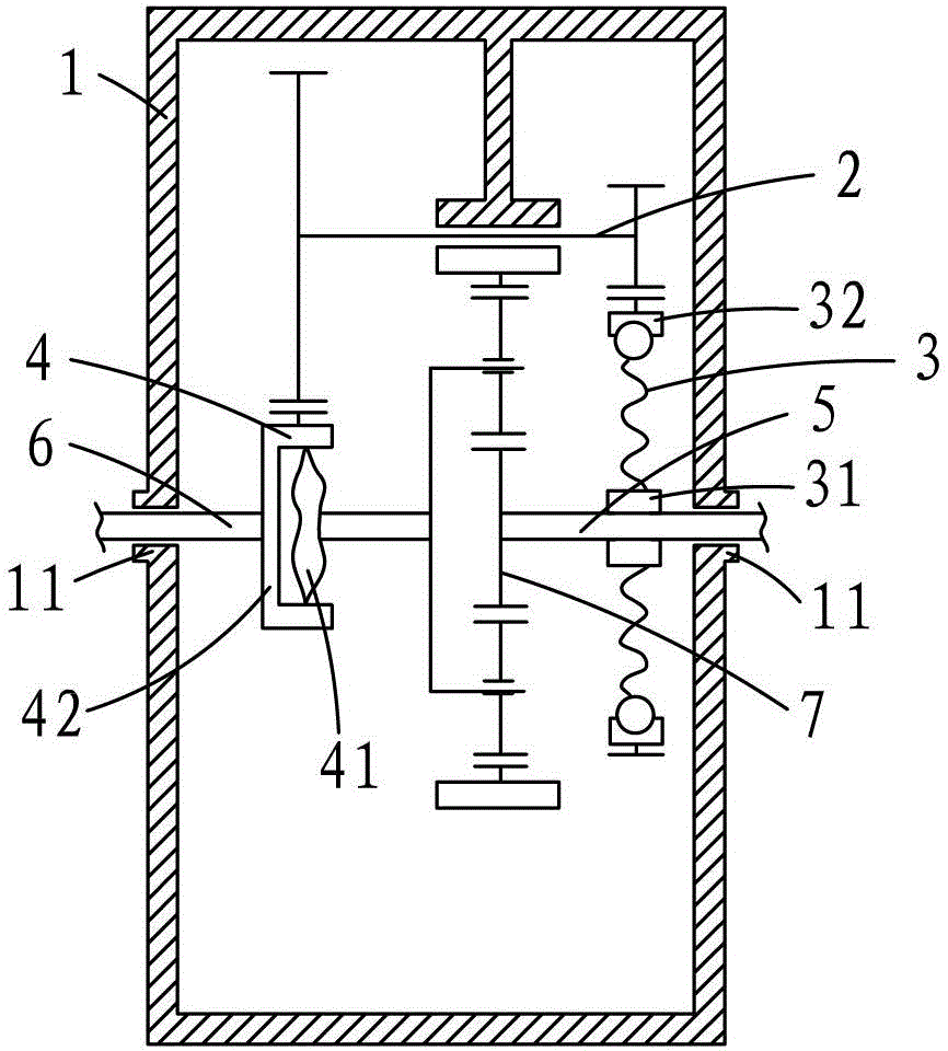 Mechanical self-adaption speed changer for electric car and multi-grade automatic speed changers thereof