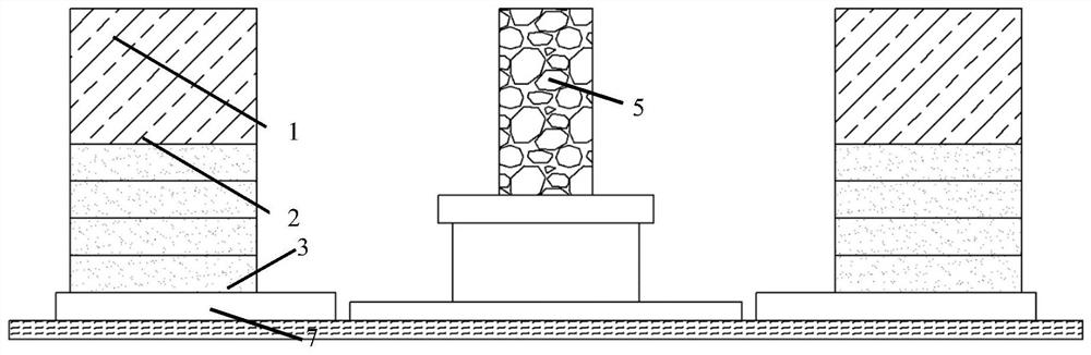 Rigid auxiliary system for concrete uniaxial compression test