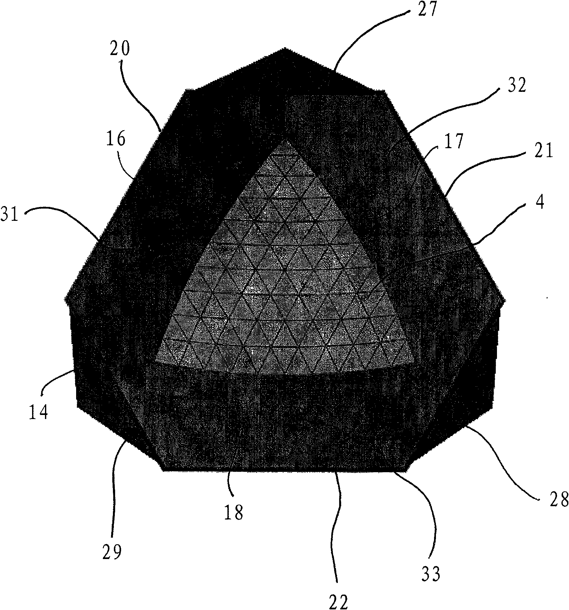 Visual image display apparatus and method of using the apparatus to form a desired image