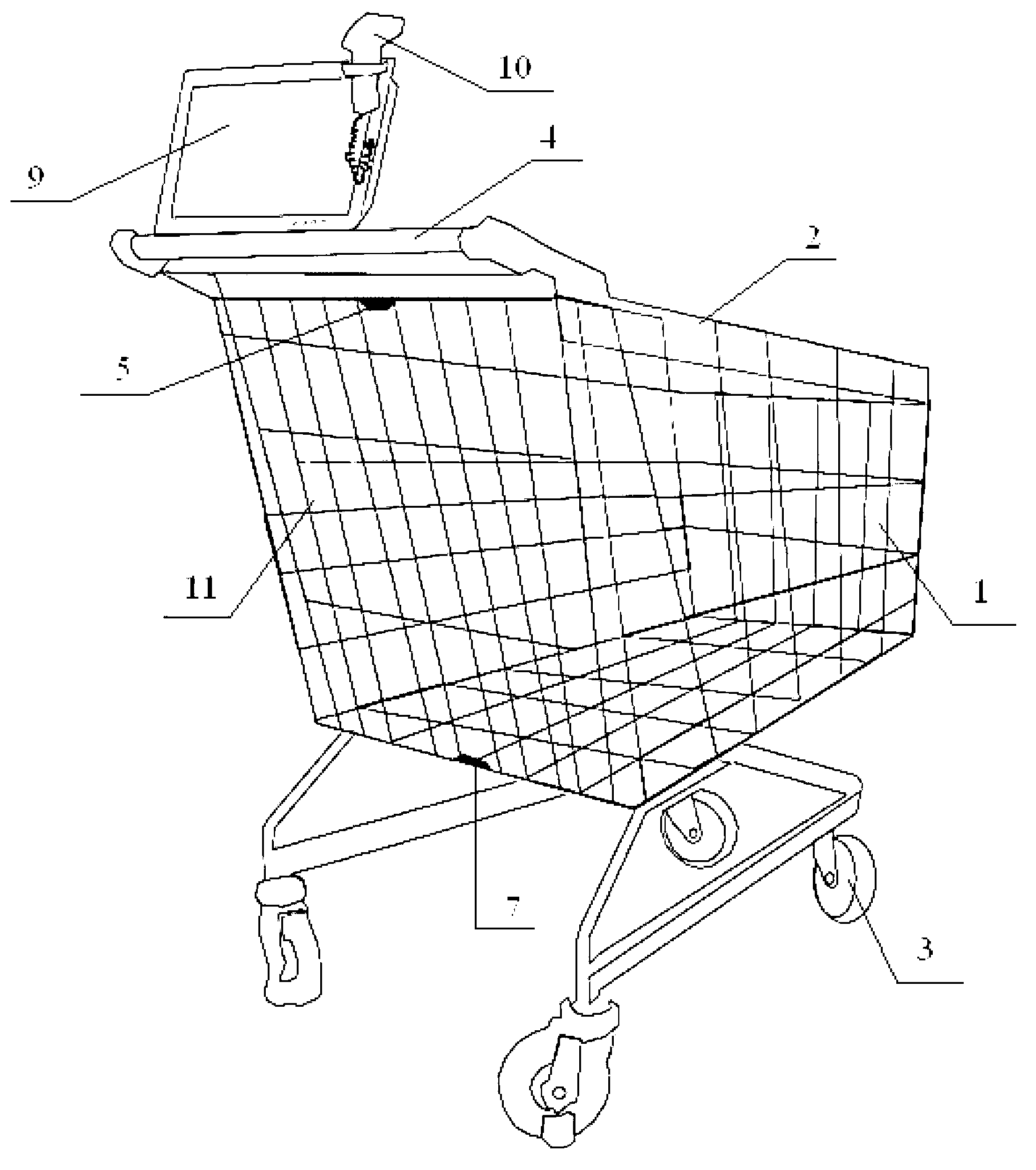 Novel self-help shopping checkout system and method for supermarkets
