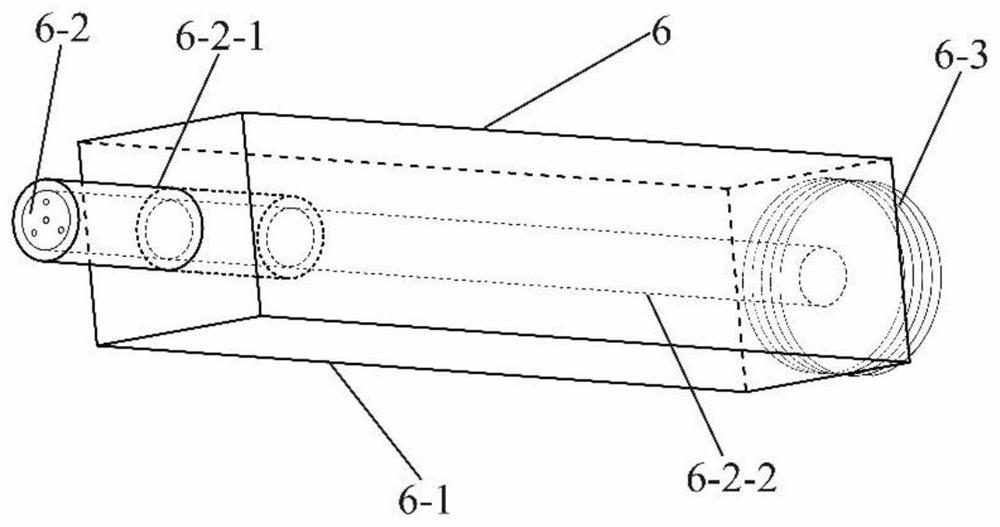 Optical fiber intelligent anchor rod capable of detecting three-dimensional shape change