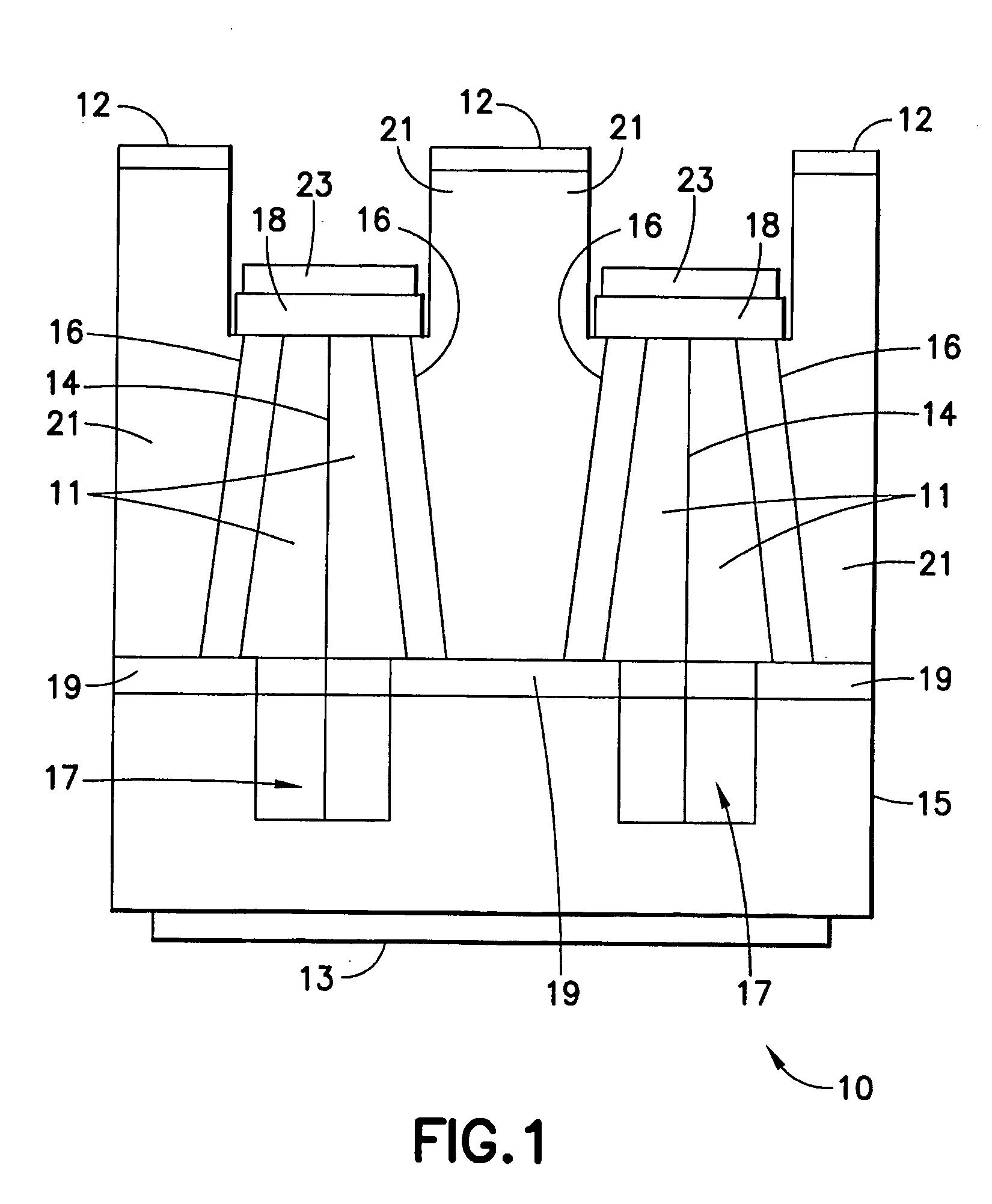 III-nitride device and method with variable epitaxial growth direction