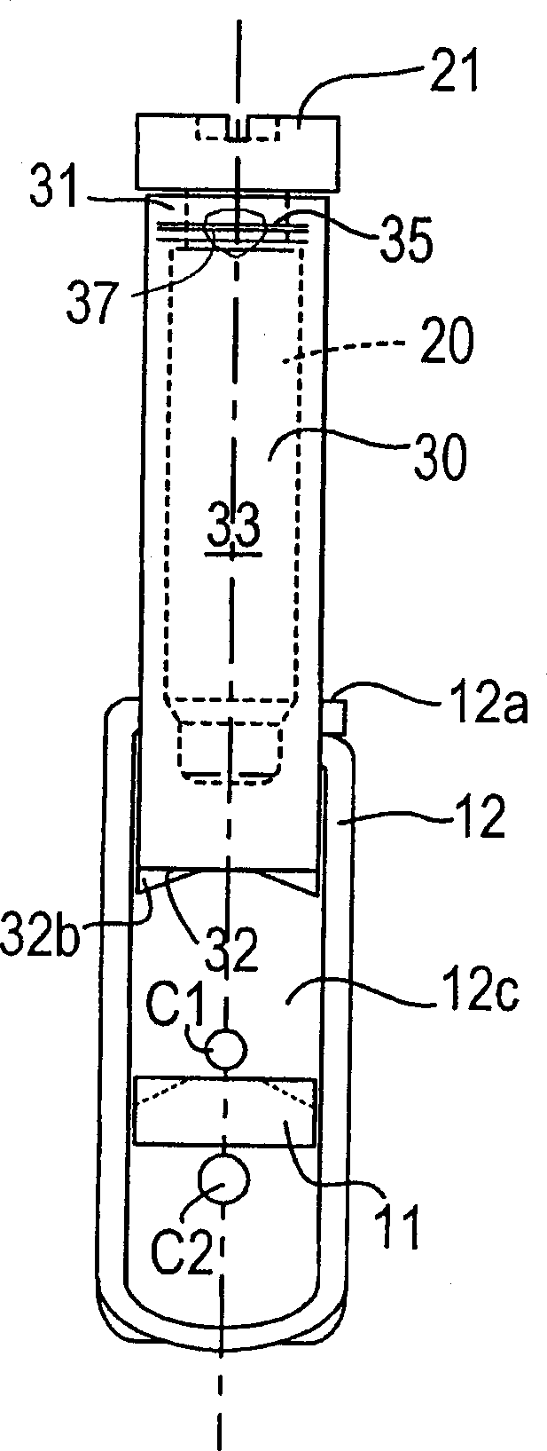 Thread wiring terminal