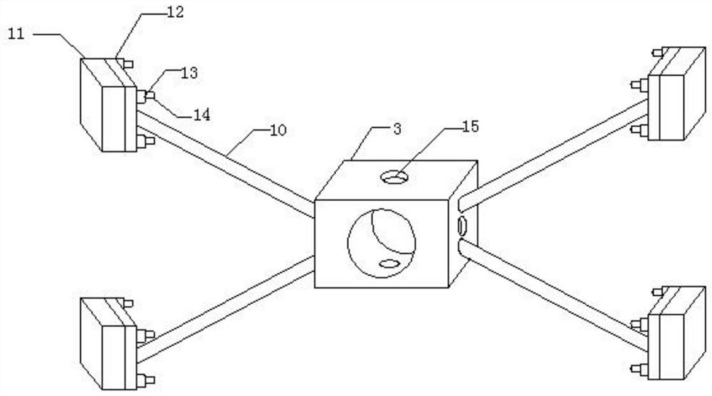 A kiln horizontal feeding cylinder with a propulsion stabilization device