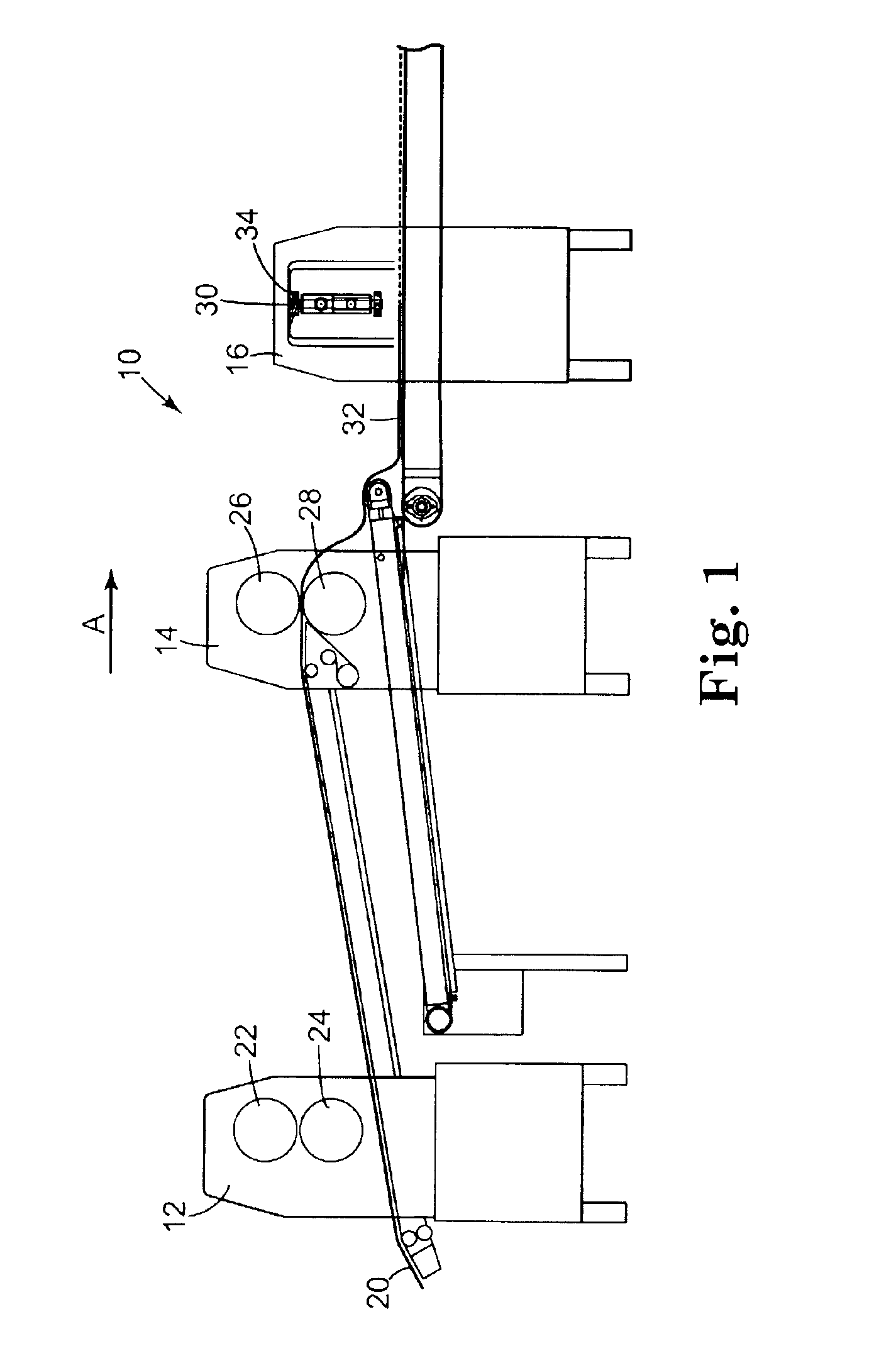 Method and apparatus for cutting dough with nested pattern cutters