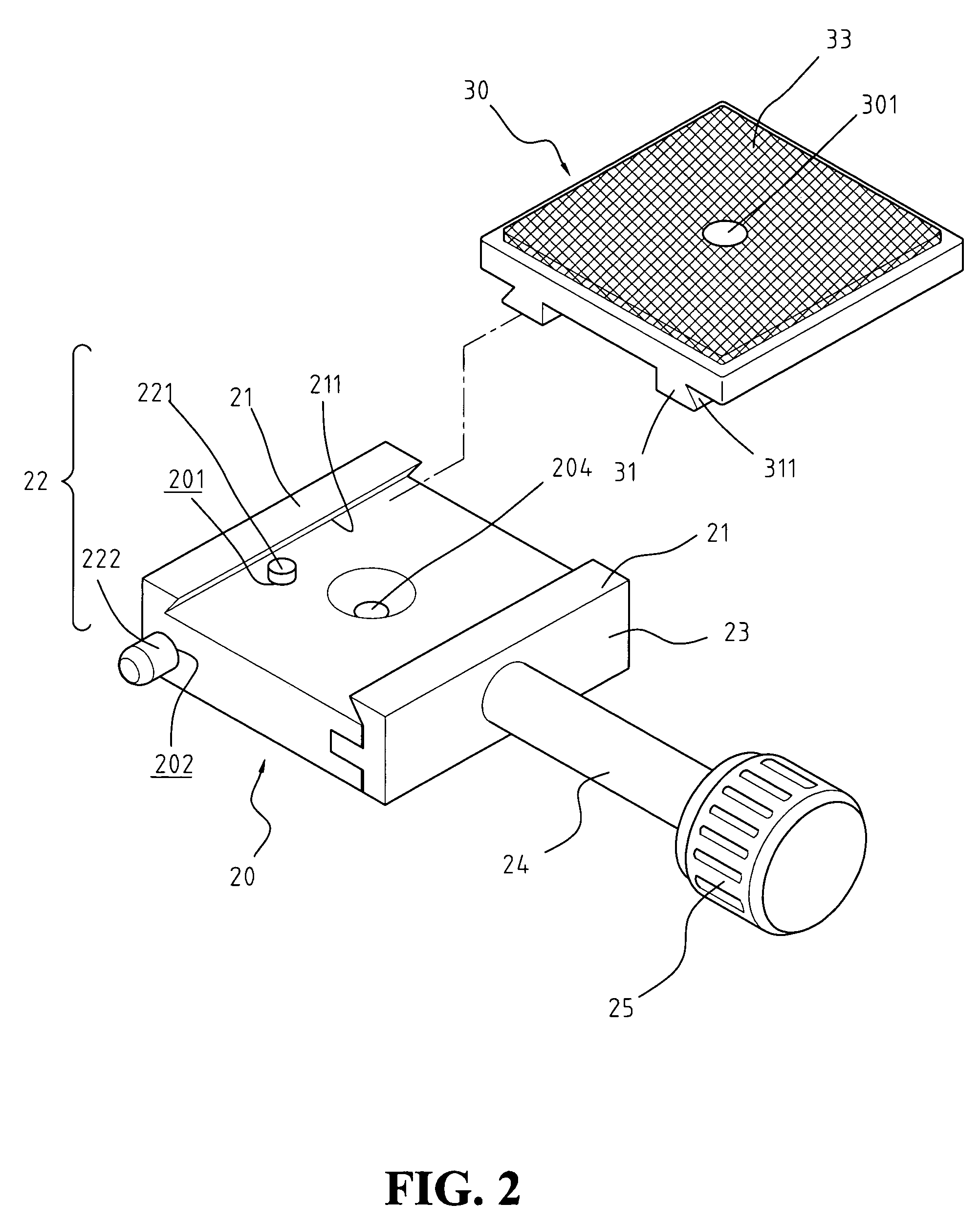 Mounting platform assembly for a stand device