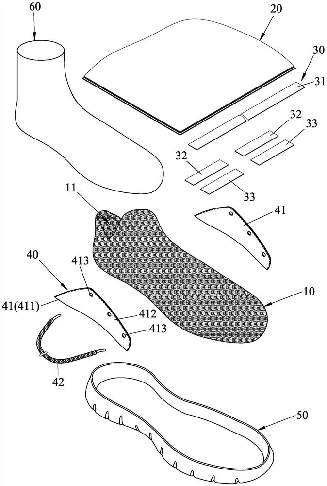 Method for making moisture-permeable waterproof shoes