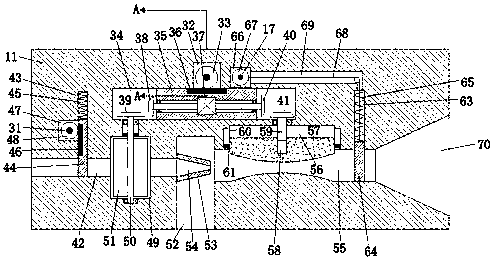 Method for obtaining vacuum through ejector