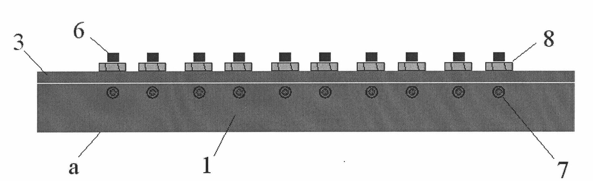 Block type end plate structure for measuring current distribution of PEMFC