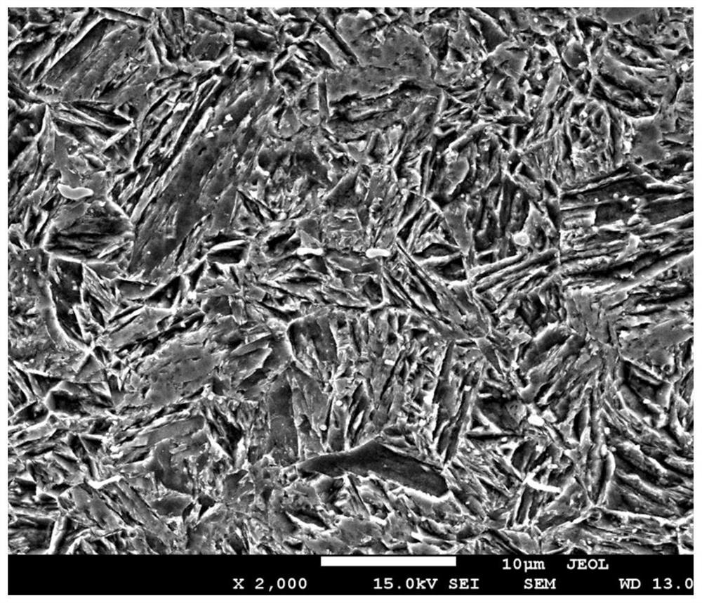 A TIC-enhanced martensitic wear-resistant steel plate with high toughness and good bending performance and its manufacturing method