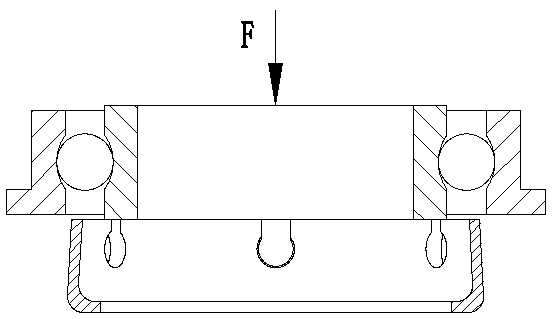 A kind of assembly method of miniature non-standard rolling bearing