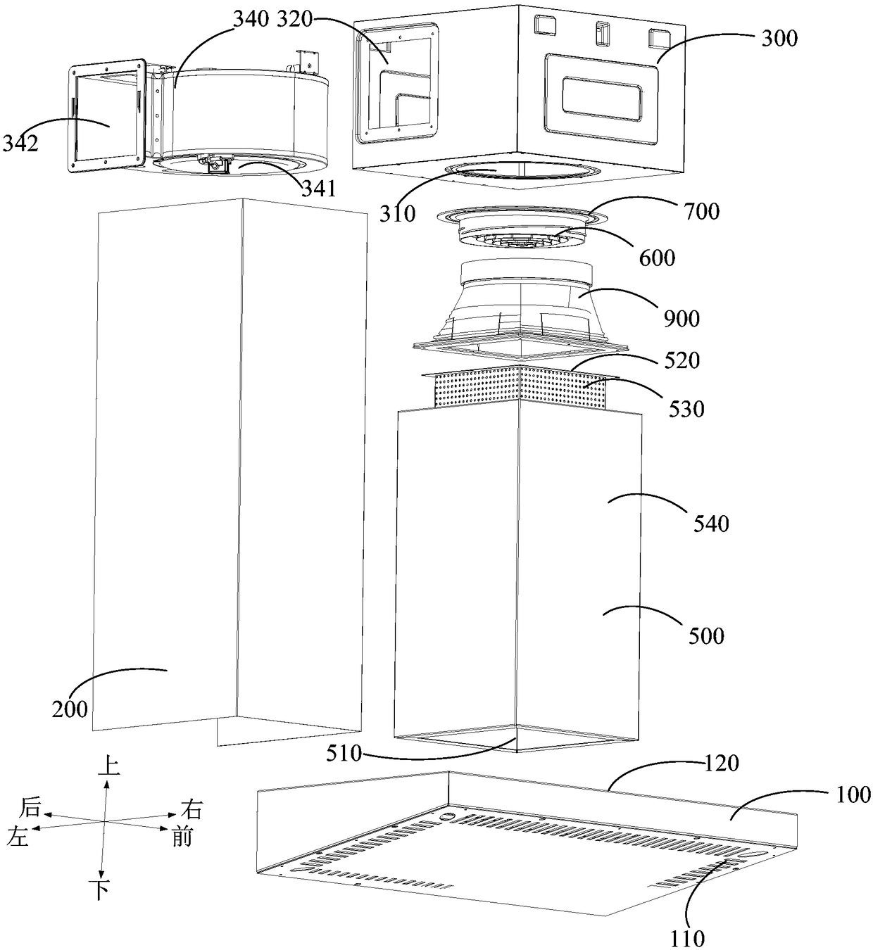 Exhaust hood