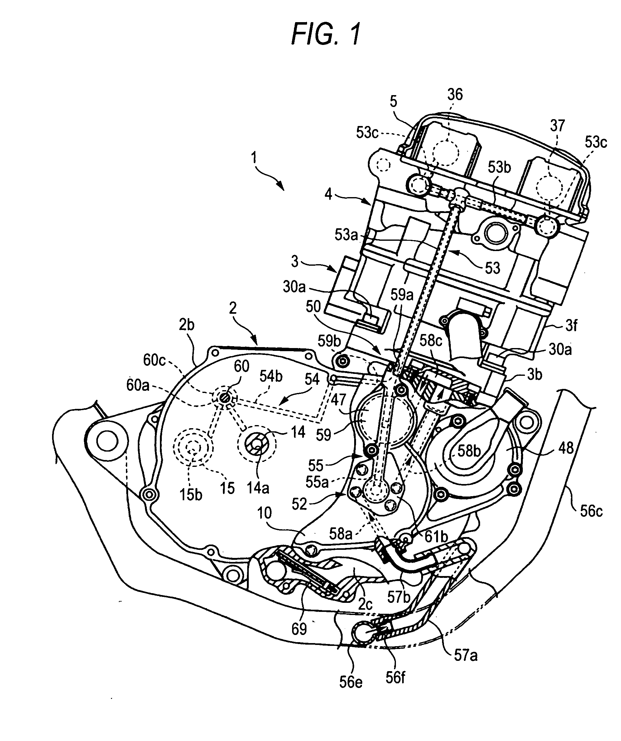 Engine valve moving device