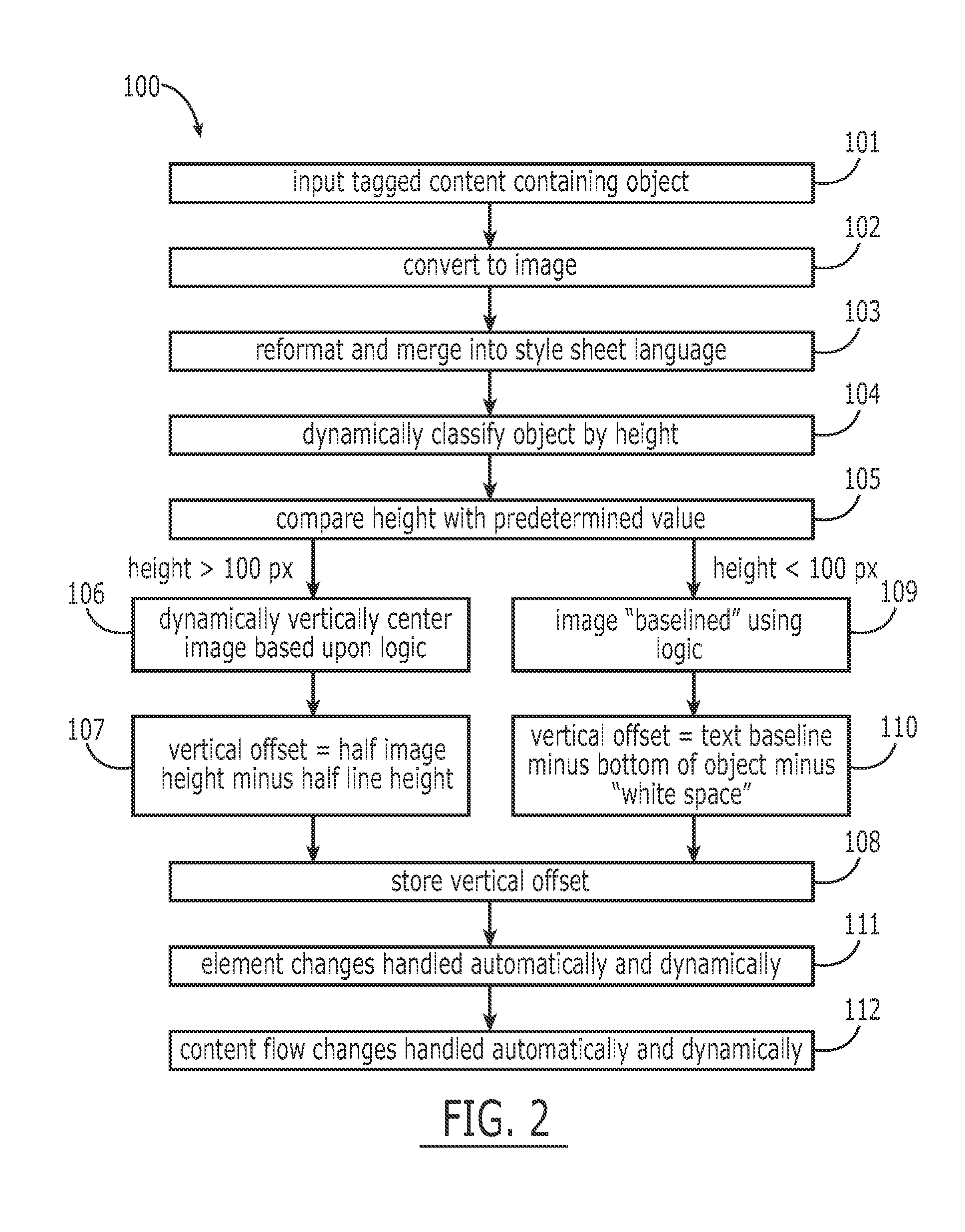 Image element alignment for printed matter and associated methods