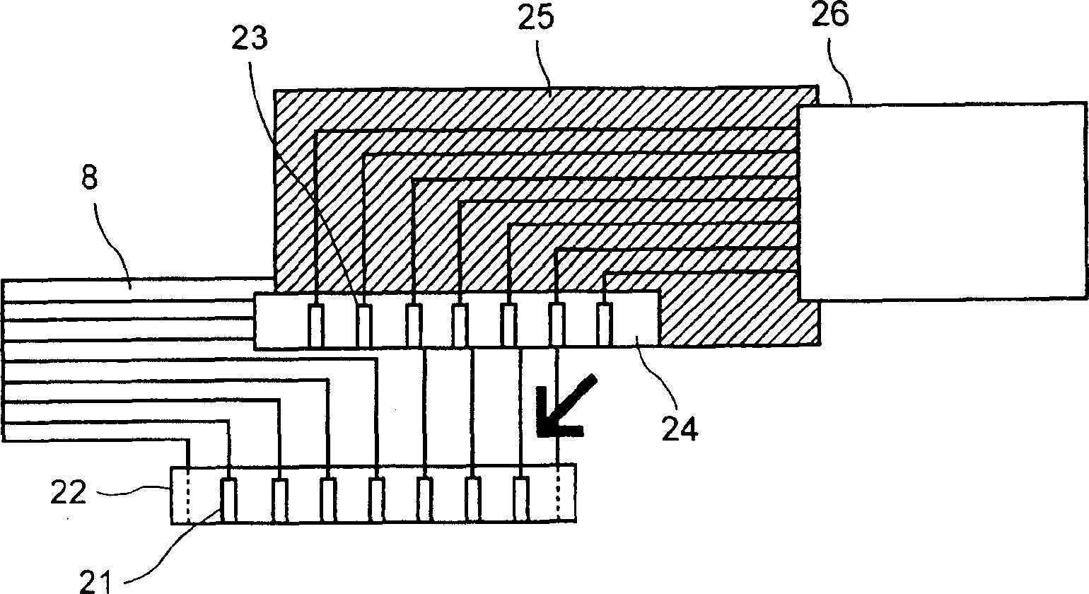 System for repolarizing transducers in an ultrasonic probe