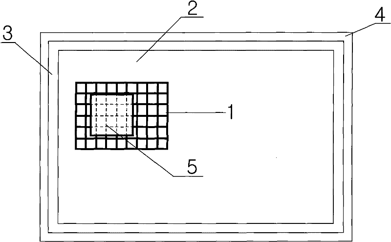 Method for performing construction operation on large-area ultra-soft soil site and steel frame system used by same