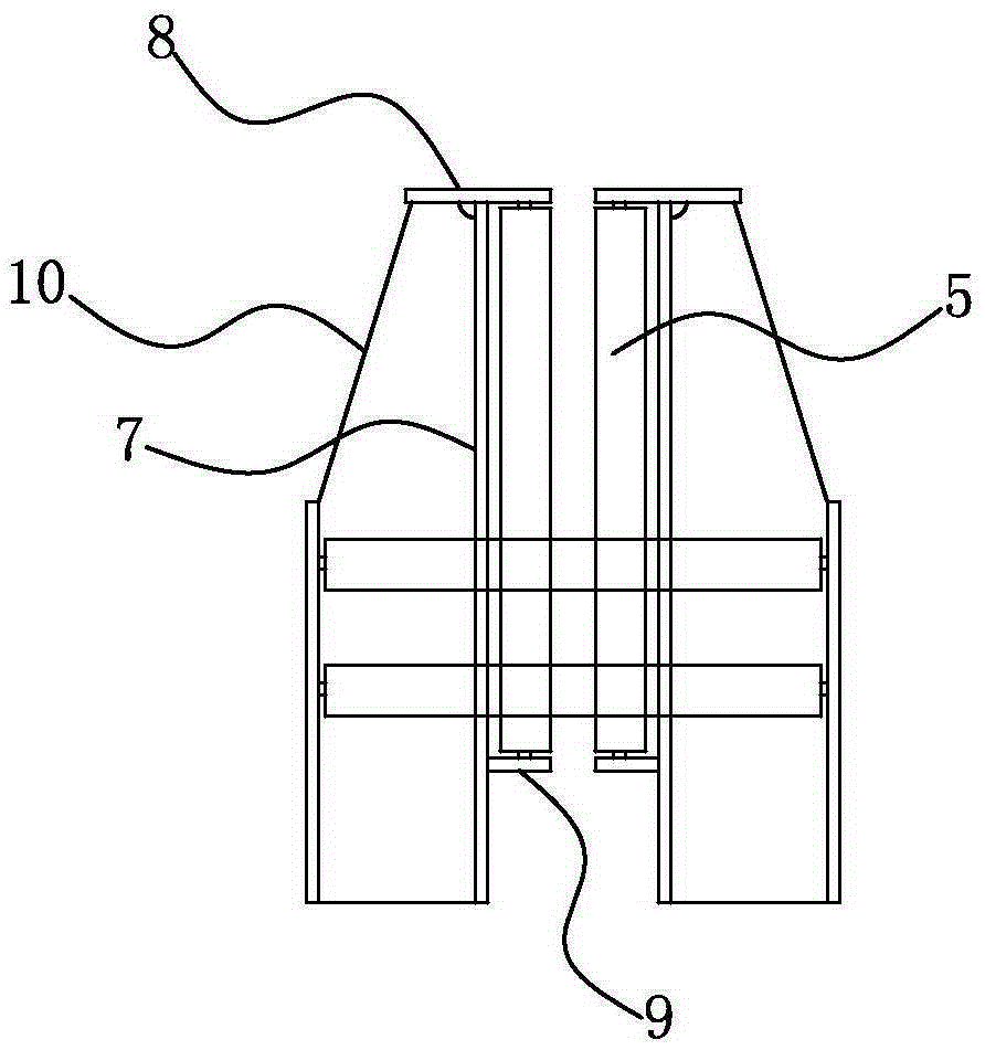 Optical cable guiding device