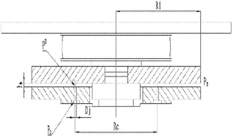 Large-scale rotary load high-precision dynamic balance measuring device for spacecraft