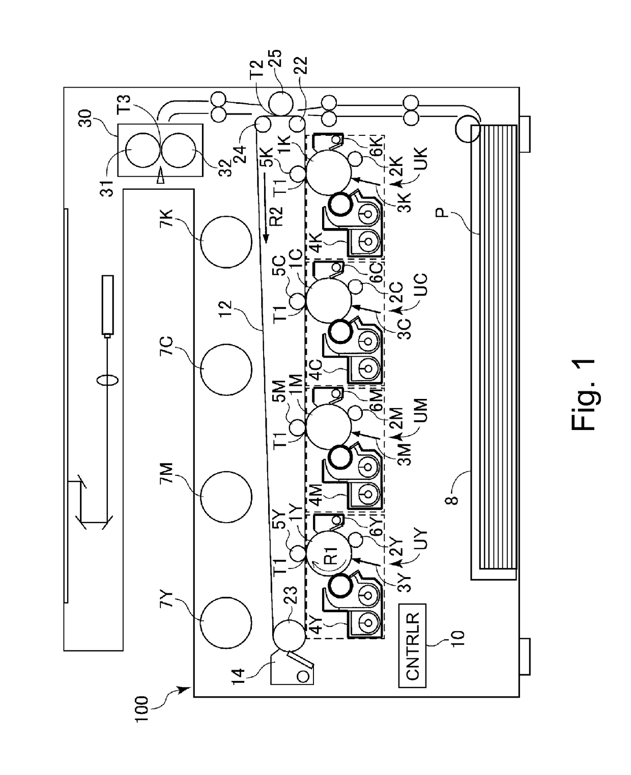 Developing device