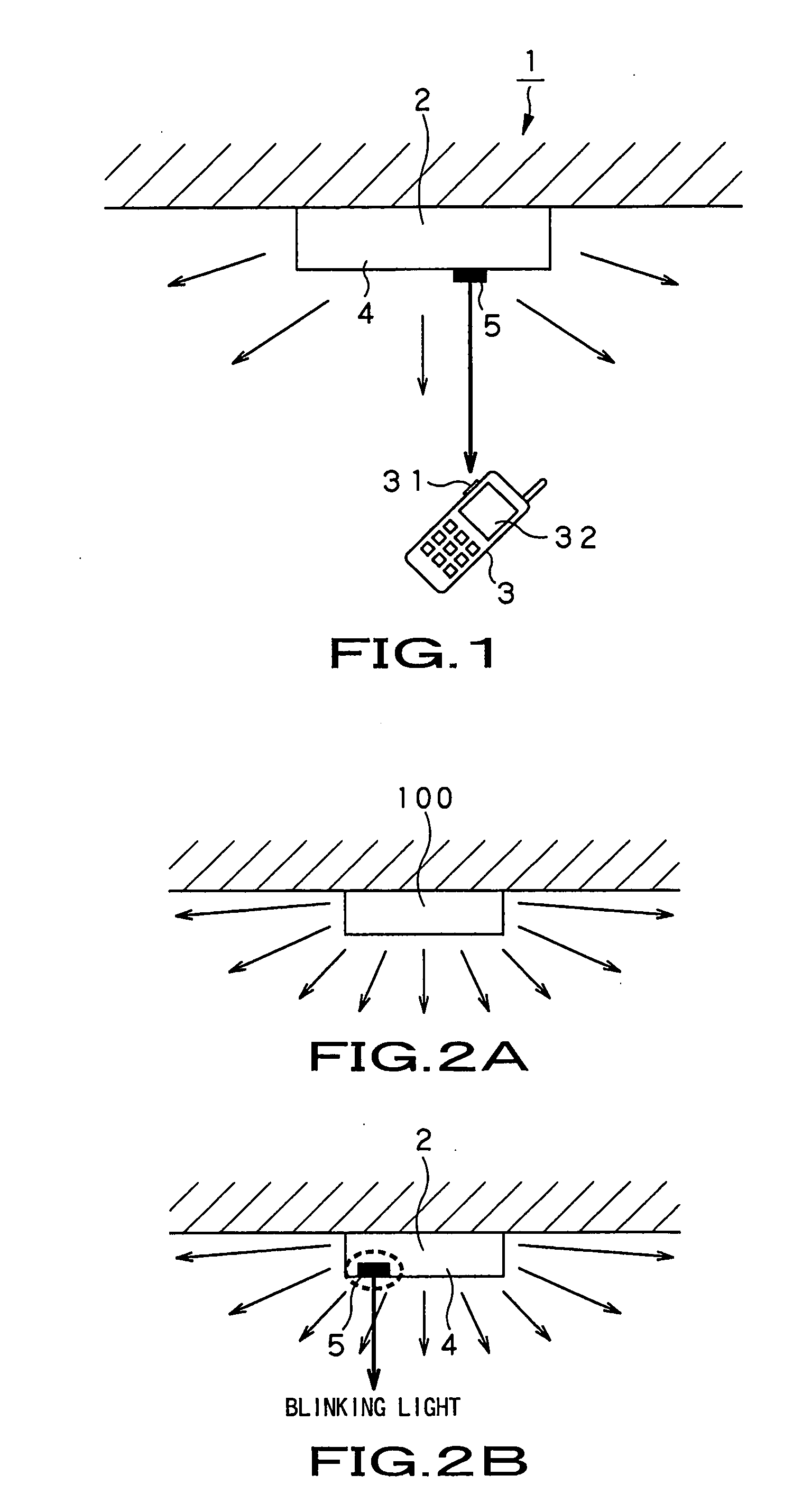 Communications system and communications lighting apparatus